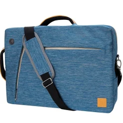 Laptop Backpack, Blue Nylon (LAPLEA041)<Vangoddy Sale