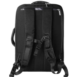 Laptop Messenger, Black Nylon (LAPLEA043)<Vangoddy Online