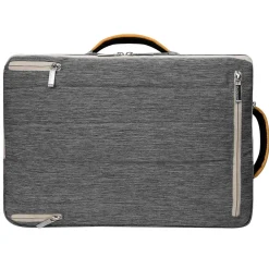 Laptop Messenger, Gray Nylon (LAPLEA022)<Vangoddy New
