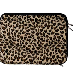 Laptop Protector Sleeve Fits up to 15" Laptop (Leopard Print)<Vangoddy Hot