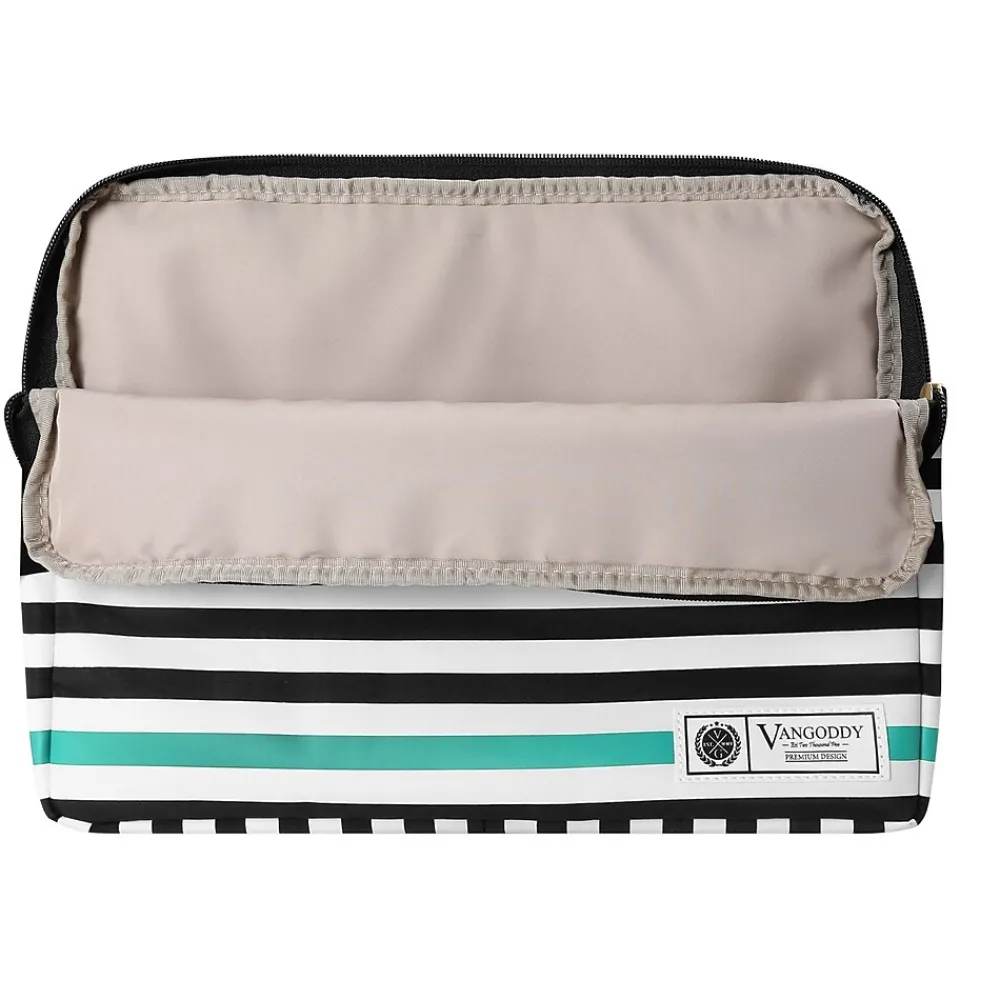 Luxe B Vegan Leather Laptop Sleeve for 11-12", Blue (SLVLEA002)<Vangoddy Online