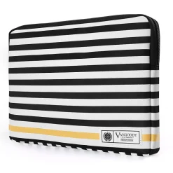 Luxe G Vegan Leather Laptop Sleeve for 11-12 Inch, Gold<Vangoddy