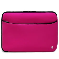 Protective Neoprene Laptop Carrying Sleeve Fits up to 14" Laptops (Magenta)<Vangoddy Sale