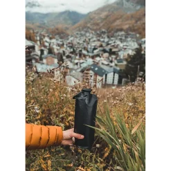 Vapur Anti-Bottle Collapsible Wide Mouth Water Bottle, 34 oz., Blackout (10219)