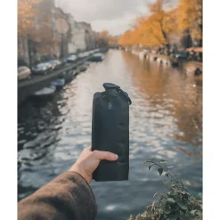 Vapur Anti-Bottle Collapsible Wide Mouth Water Bottle, 34 oz., Blackout (10219)