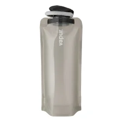 Vapur Anti-Bottle Collapsible Wide Mouth Water Bottle, 34 oz., Graphite Gray (30175)