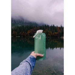 Vapur Anti-Bottle Collapsible Wide Mouth Water Bottle, 23 oz., Sea Glass (30171)