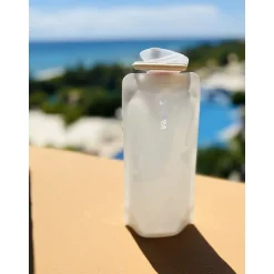 Vapur Anti-Bottle Collapsible Wide Mouth Water Bottle, 34 oz., Whiteout (30054)