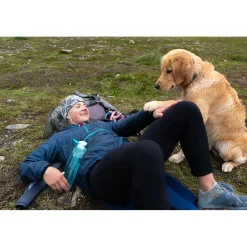 Vapur Anti-Bottle Collapsible Wide Mouth Water Bottle, 23 oz., Malibu Teal (10277)