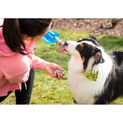 Vapur EZ Lick Portable Dog Water Bottle, Blue (30147)