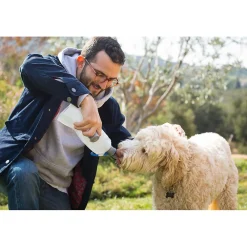 Vapur EZ Lick Portable Dog Water Bottle Whiteout (30148)