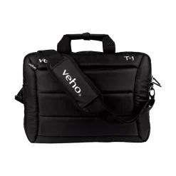 Laptop Bags|Veho T-1 15.6" Polyester Laptop Bag, Black (VNB-003-T1)