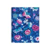 Composition Notebooks|Vera Bradley Bloom Berry Composition Notebooks, 8" x 10.5", College Ruled, 70 Sheets, Blue (218063)