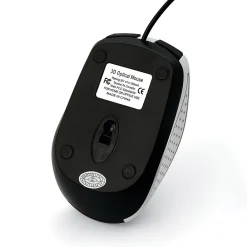 Clearance Verbatim Corded Notebook Optical 99740 Wireless Laser Mouse, White