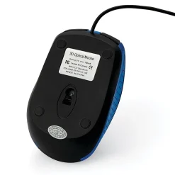 Outlet Verbatim Corded Notebook Optical 99743 Mouse, Blue