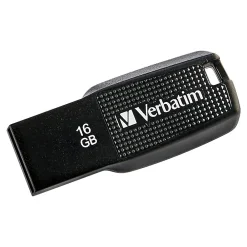 Hot Verbatim Ergo 16GB USB 2.0 Flash Drive, Black (70875)