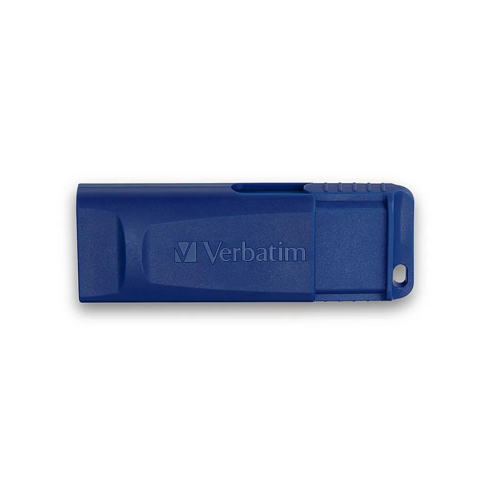 Best Verbatim 4GB USB 2.0 Type A Flash Drive, Blue (97087)