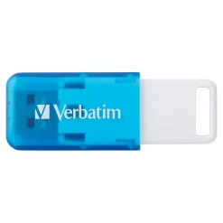 Online Verbatim SeaGlass 32GB USB 3.2 Type A Flash Drive, Blue (71268)