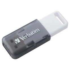 Online Verbatim SeaGlass 64GB USB 3.2 Type A Flash Drive, Gray (71273)