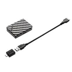 Online Verbatim Store 'N' Go Mini 1TB External Portable USB 3.2 Solid State Drive, Black (53237)