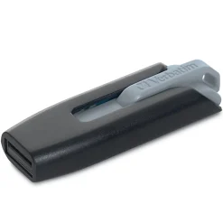 Sale Verbatim Store 'n' Go V3 8GB USB 3.2 Type A Flash Drive, Black/Gray (49171)