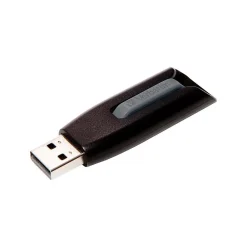 Discount Verbatim Store 'n' Go V3 256GB USB 3.0 Type A Flash Drive, Black (49168)