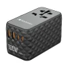 UTA-06 Plastic Travel Power Adapter, Black (32121)<Verbatim Discount
