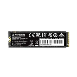 Verbatim Vi5000 PCIe NVMe M.2 1TB M.2 PCI Express Internal Solid State Drive (31826)