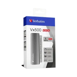 Clearance Verbatim Vx500 1TB USB 3.2 External Solid-State Drive (47444)