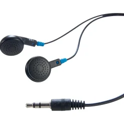 Wired Ambient Sound Headphones, Black, 50/Carton (99711CT)<Verbatim