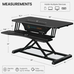 Standing Desks*VersaDesk Power Riser 32