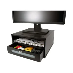 Discount Victor Technology Victor Midnight Black Monitor Riser (1175-5)