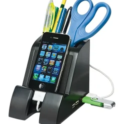 Smart Charge Pencil Cup™, With 4-Port USB Hub<Victor Technology Online