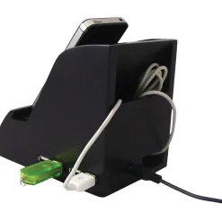 Smart Charge Pencil Cup™, With 4-Port USB Hub<Victor Technology Online