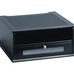 Discount Victor Technology Wooden Desktop Monitor Riser, Midnight Black (1175-5)