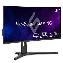Clearance ViewSonic 34" Curved 144 Hz LCD Gaming Monitor, Black (VX3418-2KPC)