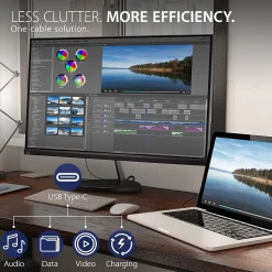 Best ViewSonic 24" 75 Hz LCD Monitor, Black (VX2485-MHU)