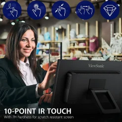 Best ViewSonic 22" 75 Hz LED Monitor, Black (TD2223)