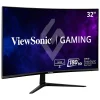 New ViewSonic 32" Curved 180Hz LCD Gaming Monitor, Black (VX3218-PC-MHD)
