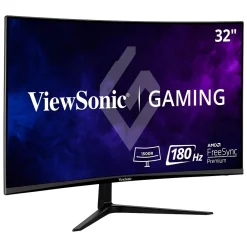 New ViewSonic 32" Curved 180Hz LCD Gaming Monitor, Black (VX3218-PC-MHD)