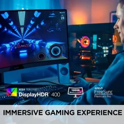 Discount ViewSonic 34" Curved 165Hz LED Gaming Monitor, Black (XG340C-2K)