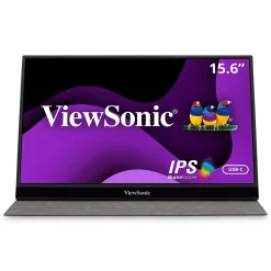 Online ViewSonic 15.6" 60Hz LCD Monitor, Black (VG1655)