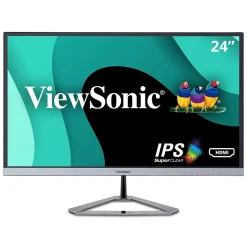 Discount ViewSonic 24" 75Hz LCD Monitor, Silver (VX2476-SMHD)