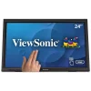 Clearance ViewSonic 24" 75Hz LED Touch Monitor, Black (TD2423D)
