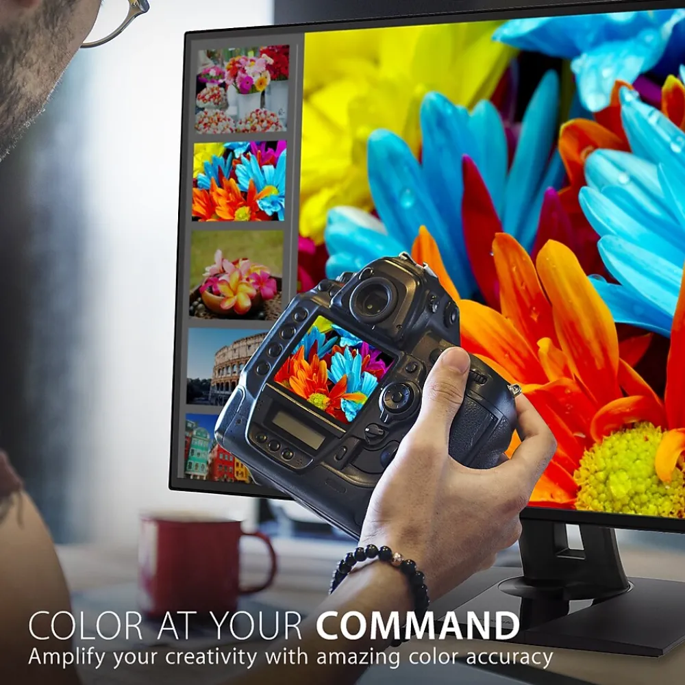 Online ViewSonic ColorPro 32" 4K Ultra HD 60 Hz LED Monitor, Black (VP3268A-4K)