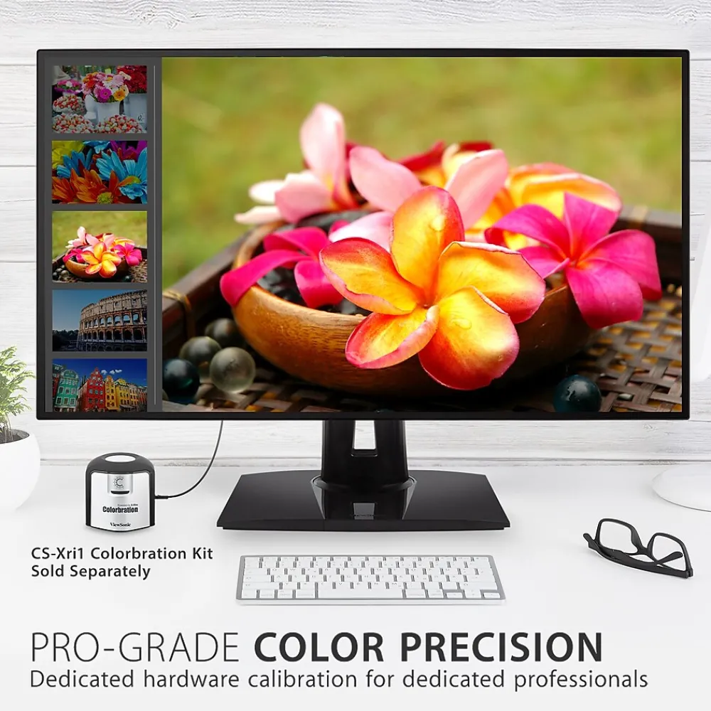 Online ViewSonic ColorPro 32" 4K Ultra HD 60 Hz LED Monitor, Black (VP3268A-4K)