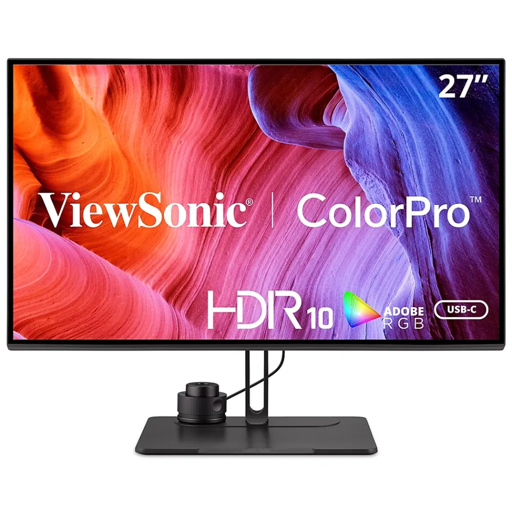 Discount ViewSonic ColorPro 27" 4K Ultra HD 60 Hz LED Monitor, Black (VP2786-4K)