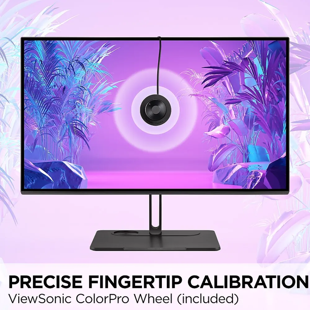 Discount ViewSonic ColorPro 27" 4K Ultra HD 60 Hz LED Monitor, Black (VP2786-4K)