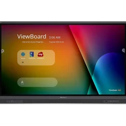 Discount ViewSonic IFP Series 65" 4K Ultra HD 60 Hz Monitor, Black (IFP6552-2ED)