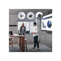 Sale ViewSonic 4K (3840 x 2160) Wide-Angle Conference Webcam, 8 Megapixels, Black (VB-CAM-201)